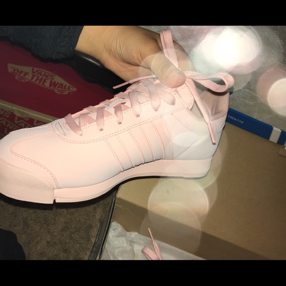 icy pink adidas shoes